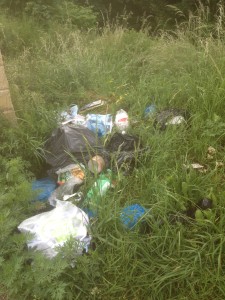 Fly tipping litter pick sheffield s5 regular custopmer