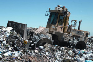 Landfill compactor