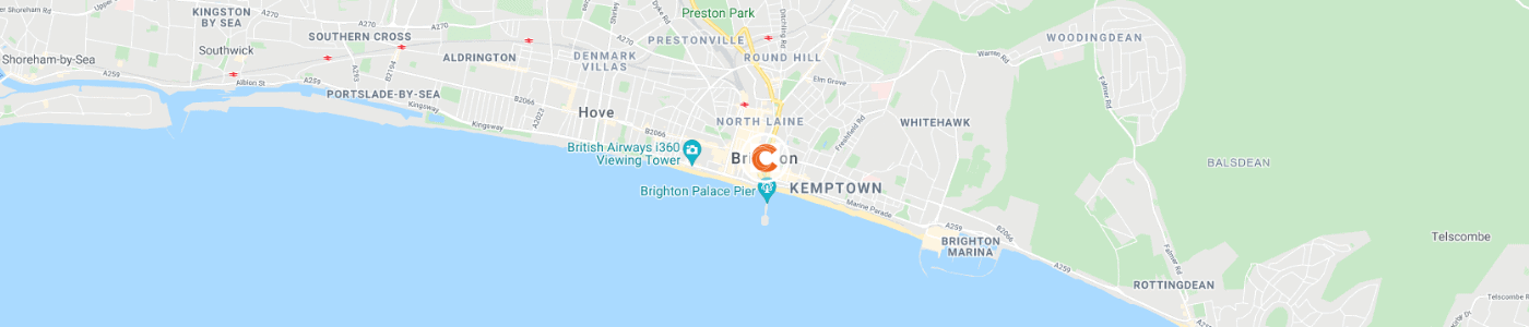 office-clearance-Brighton-map