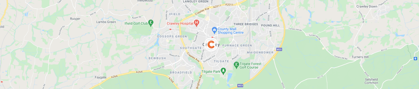 office-clearance-Crawley-map