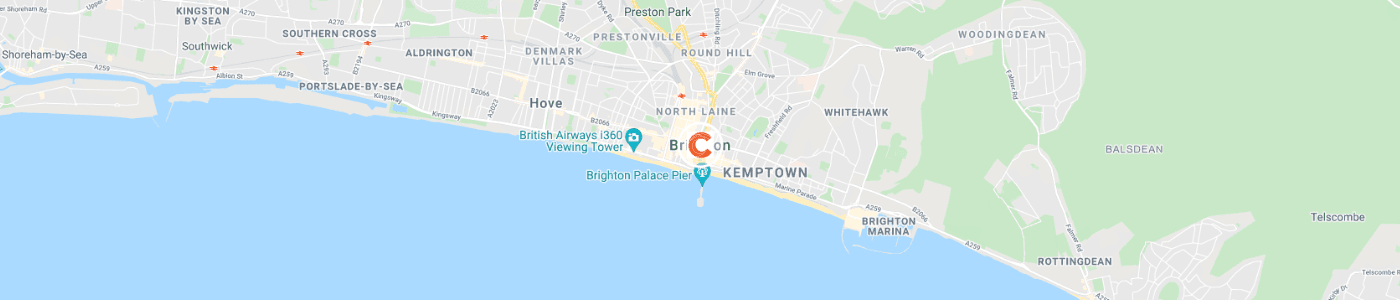 fridge-removal-Brighton-map