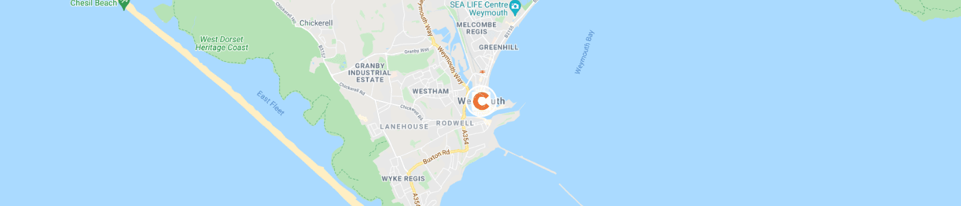 fridge-removal-Weymouth-map