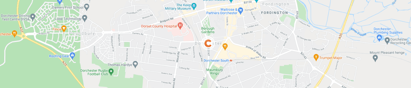 sofa-removal-Dorchester-map