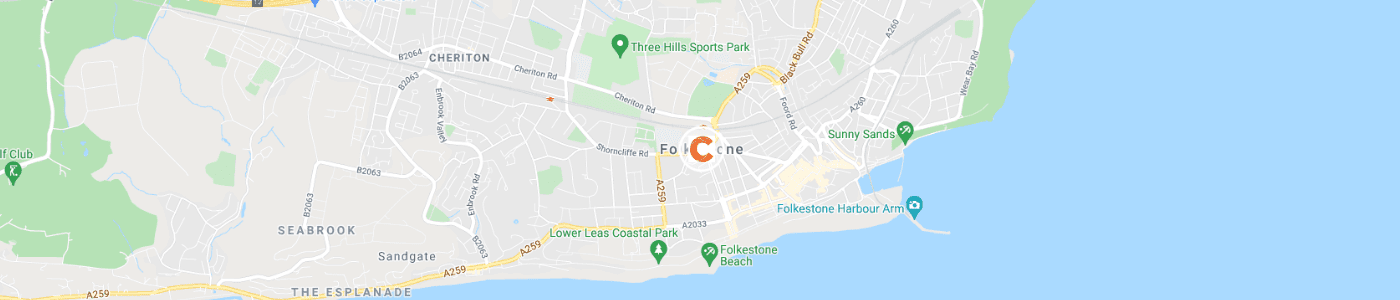 sofa-removal-Folkestone-map