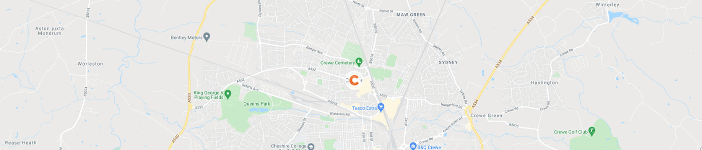 fridge-removal-Crewe-map