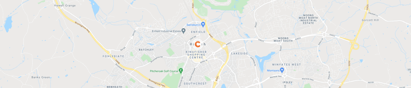 office-clearance-Redditch-map