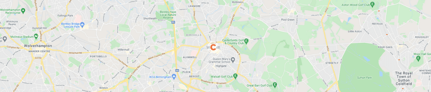 office-clearance-Walsall-map