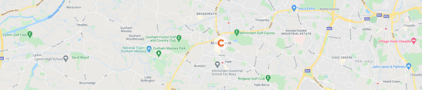garden-clearance-Altrincham-map
