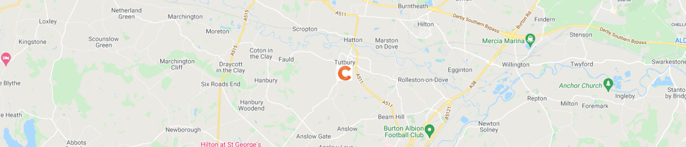 garden-clearance-Tutbury-map