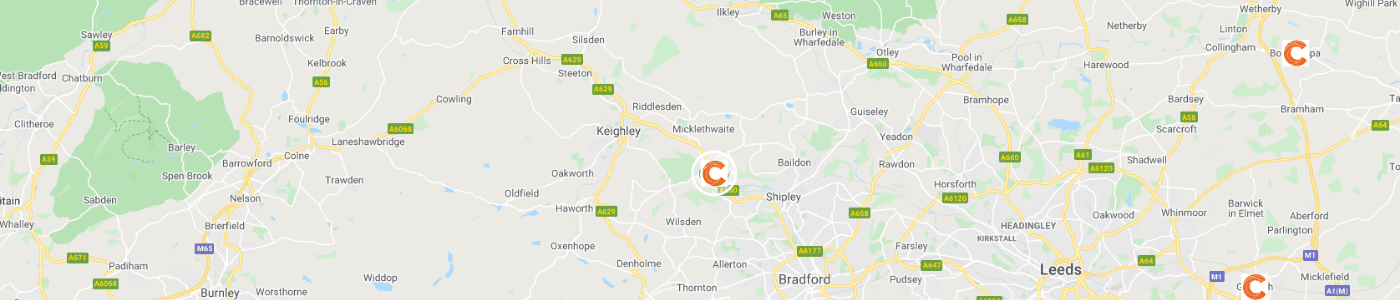 office-clearance-Bingley-map