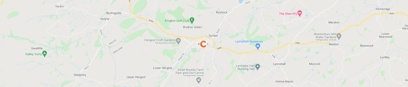 rubbish-removal-Kington-map