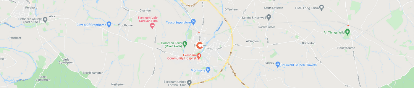 sofa-removal-Evesham-map