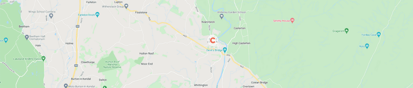 fridge-removal-Kirkby-Lonsdale-map