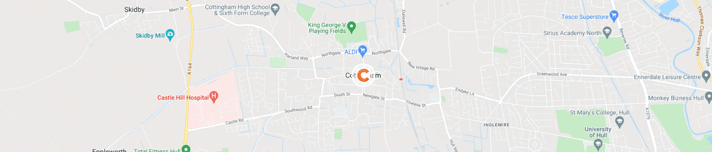 fridge-removal-Cottingham-map