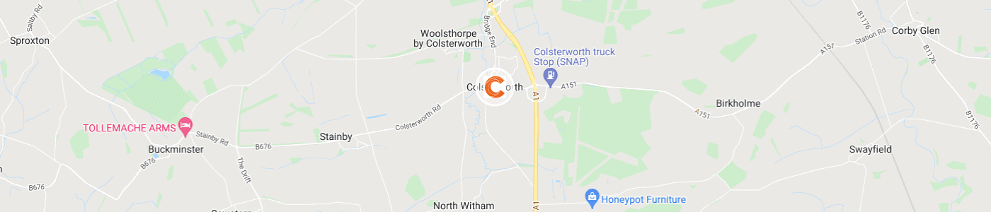 office-clearance-Colsterworth-map