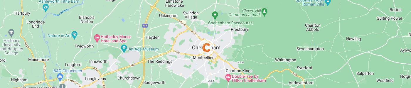 fridge-removal-Cheltenham-map