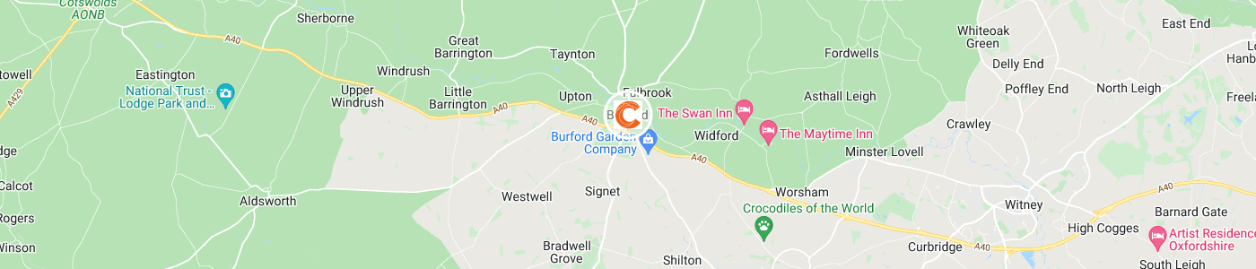 office-clearance-Burford-map