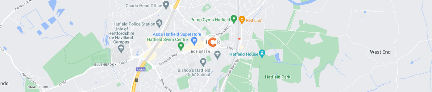 fridge-removal-Harpenden-map