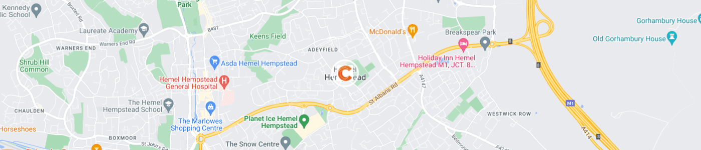 fridge-removal-Hemel-Hempstead-map