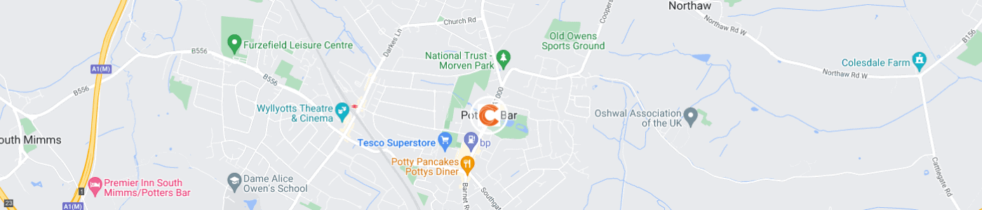 rubbish-removal-Potters Bar-map