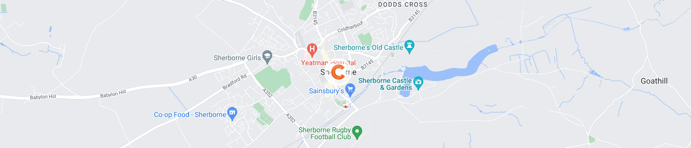 rubbish-removal-Sherborne-map