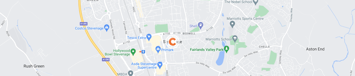 office-clearance-Stevenage-map