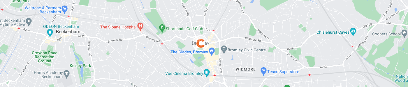 garden-clearance-Bromley-map