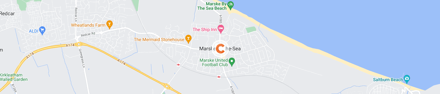 fridge-removal-Marske-by-the-Sea-map
