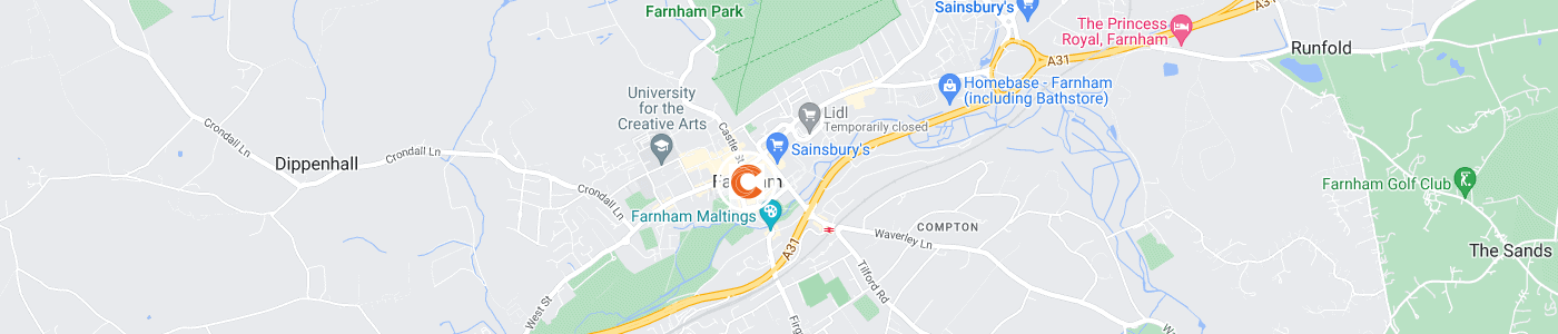 office-clearance-Farnham-map