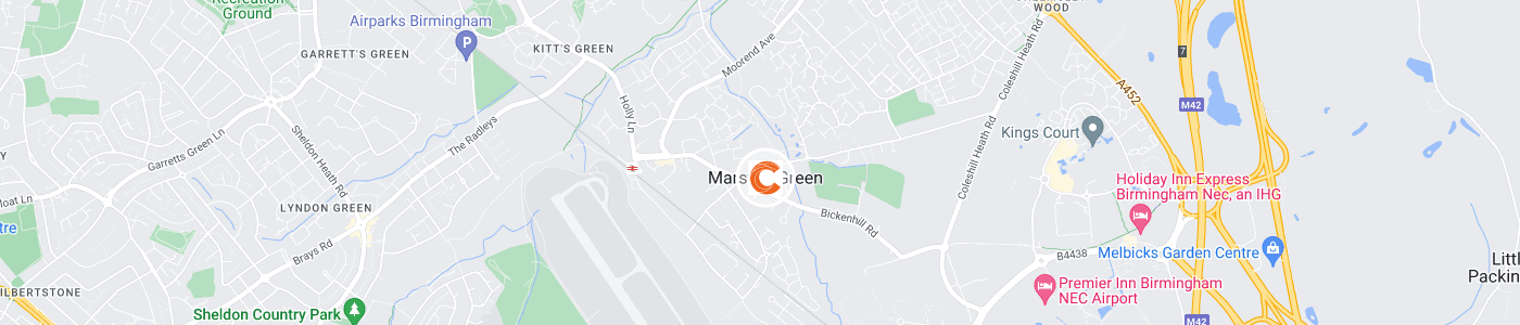 fridge-removal-Marston-Green-map