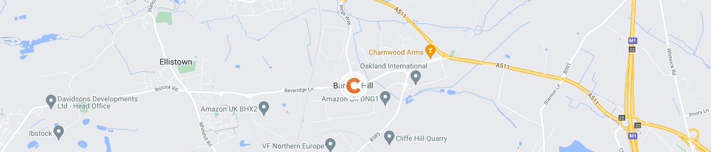 house-clearance-Bardon-Hill-map