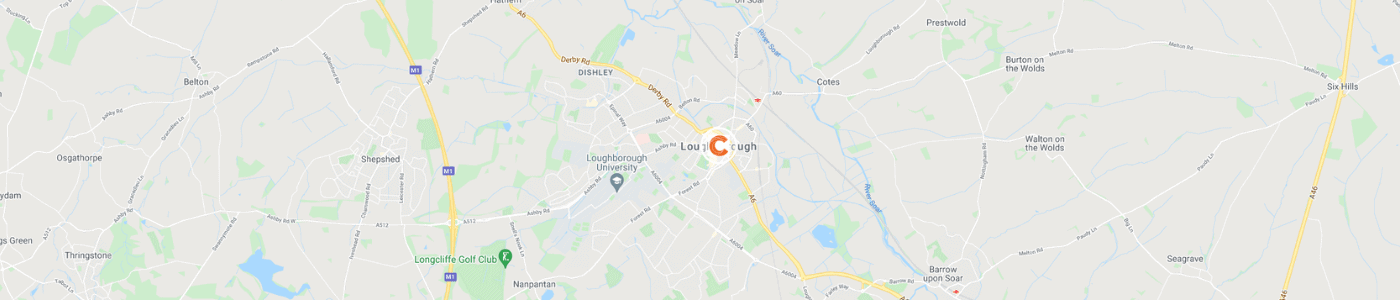 house-clearance-Loughborough-map