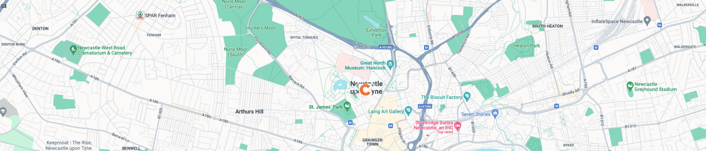 fridge-removal-Newcastle-upon-Tyne-map
