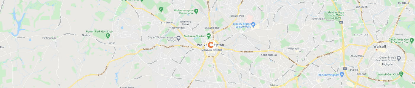 garden-clearance-Wolverhampton-map