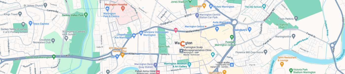house-clearance-Warrington-map