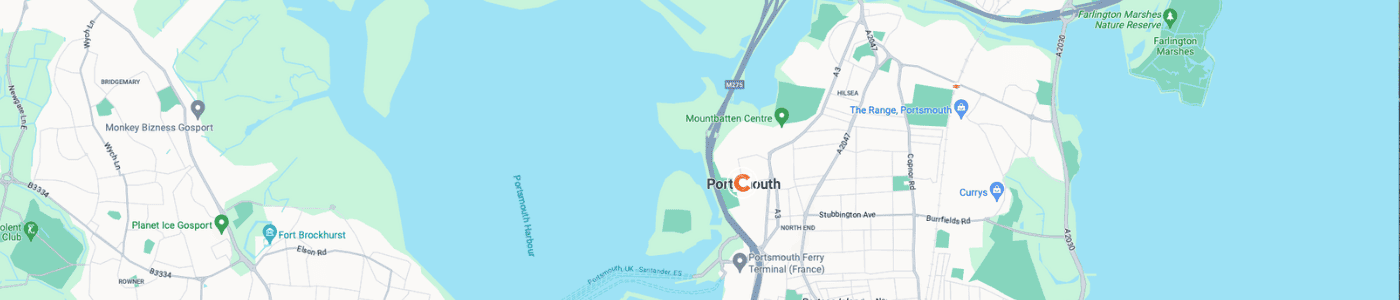office-clearance-Portsmouth-map