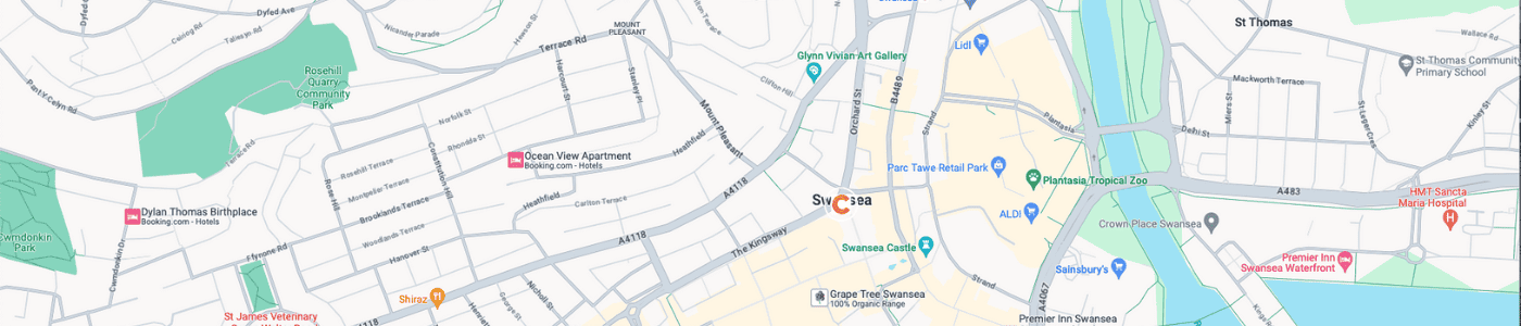 office-clearance-Swansea-map
