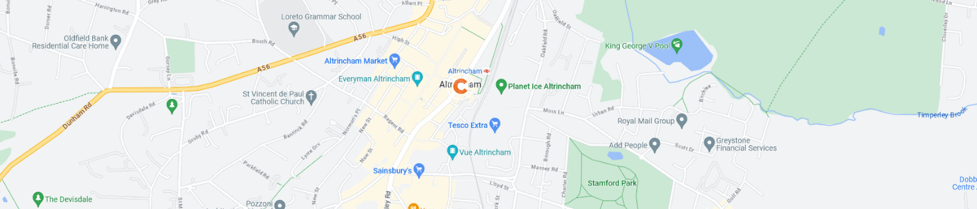 garden-clearance-Altrincham-map