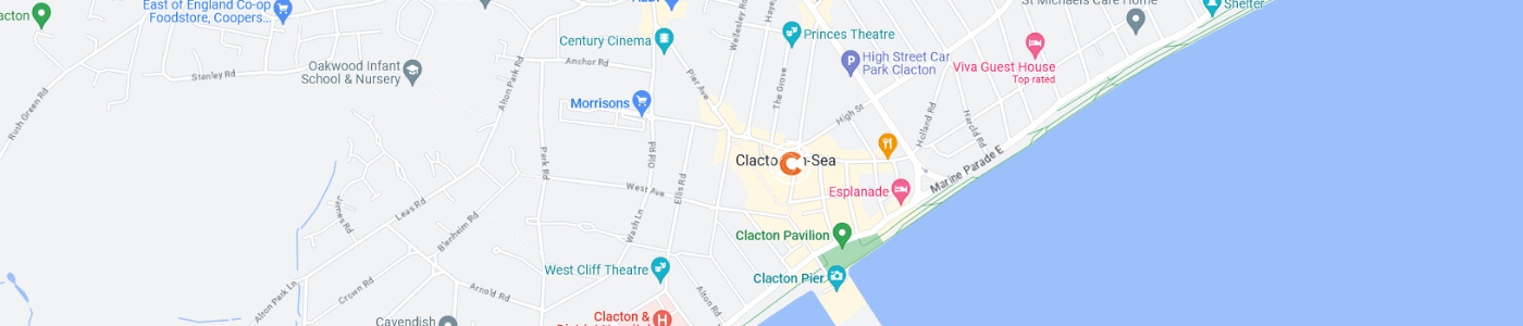 office-clearance-Clacton-on-Sea-map