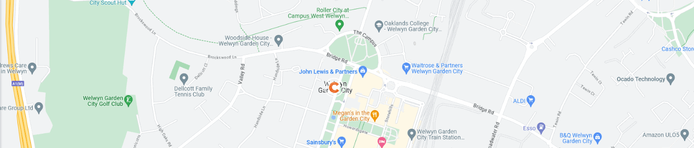 office-clearance-Welwyn-Garden-City-map