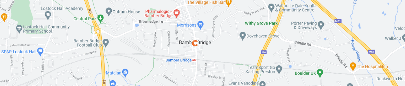 bed-and-mattress-collection-Bamber-Bridge-map